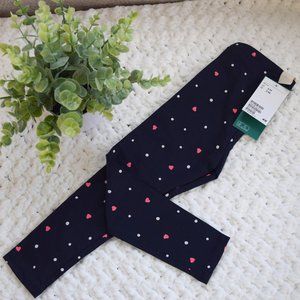 NWT Girls H&M Leggings (Navy) 2-3Y